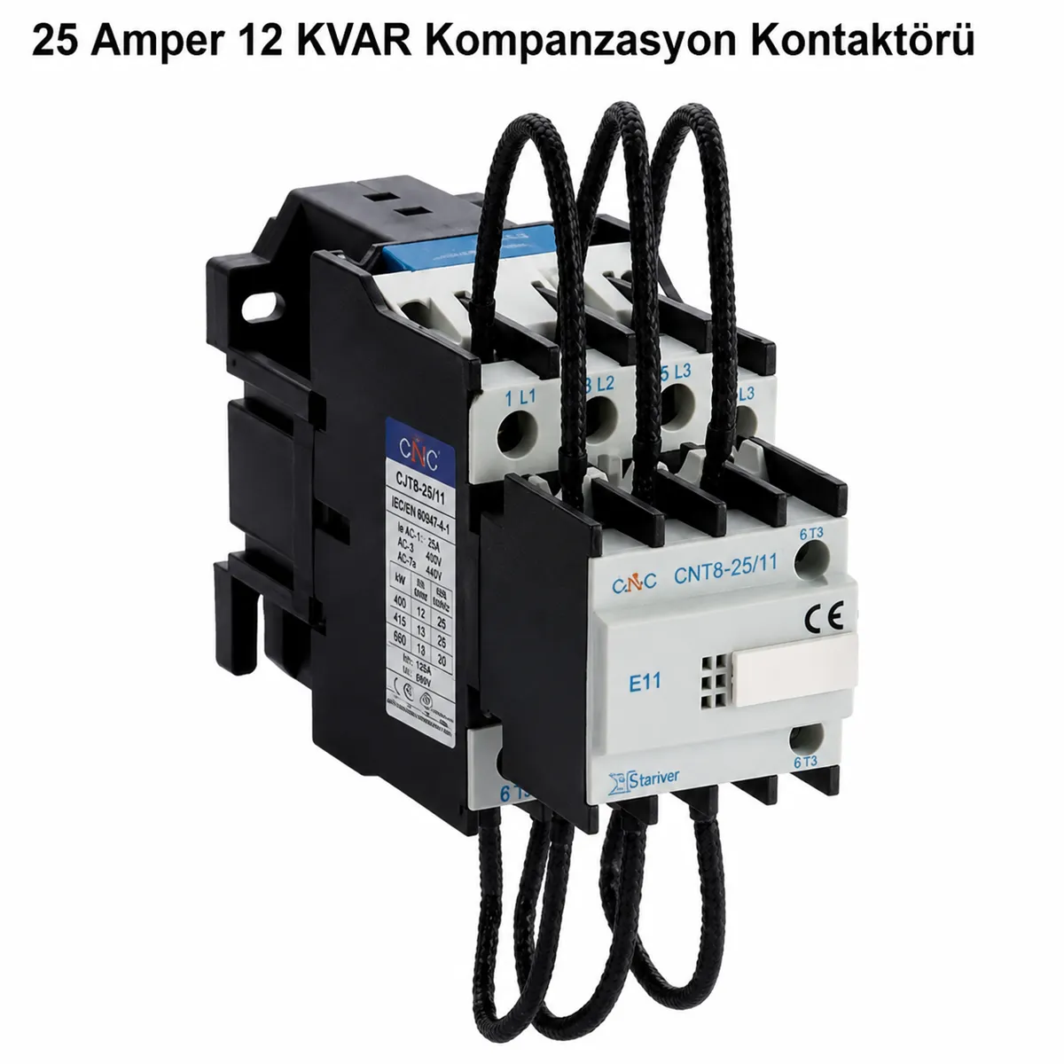 KOMPANZASYON KONTAKTÖRÜ 80 AMP.40 KVAR 1